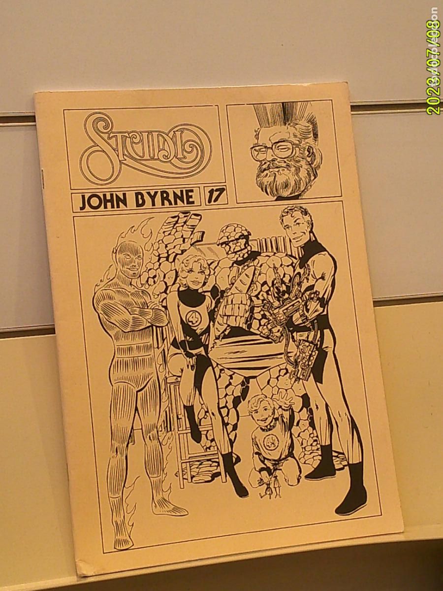 C&oacute;mics: FANZINE STUDIO N&ordm; 17, SEPTIEMBRE 1995 ESPECIAL JOHN BYRNE