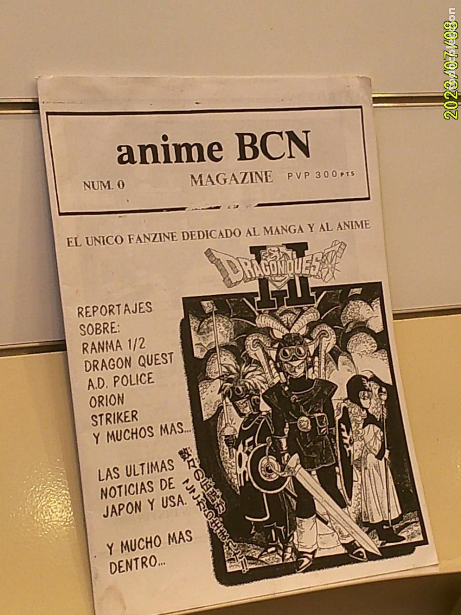 C&oacute;mics: FANZINE ANIME BCN N&ordm; 0 DEDICADO AL MANGA Y AL ANIME