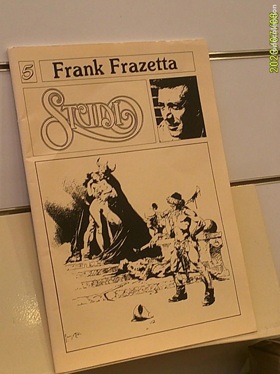 C&oacute;mics: FANZINE STUDIO VOL. 1 N&ordm; 5 JULIO 1991 ESPECIAL FRANK FRAZETTA