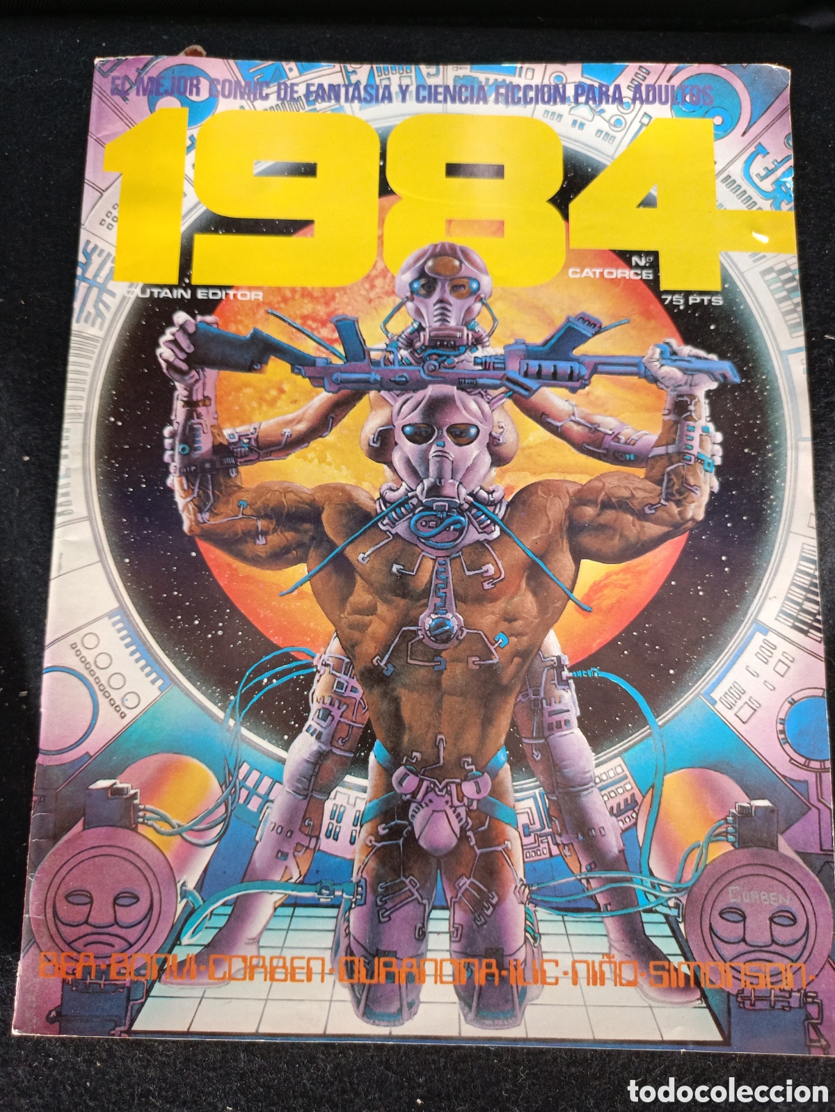 C&oacute;mics: TOUTAIN / 1984 N.&ordm; 14 &middot; EL MEJOR COMIC DE FANTAS&Iacute;A Y CIENCIA FICCI&Oacute;N PARA ADULTOS 1979 &middot; 2&ordf; EDICI&Oacute;N