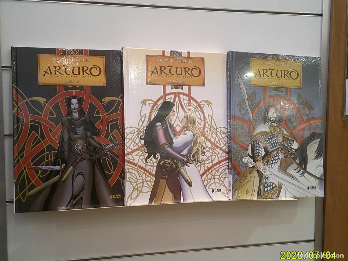 C&oacute;mics: ARTURO OBRA COMPLETA 3 TOMOS TAPA DURA - YERMO OFERTA (ANTES 105&euro;)