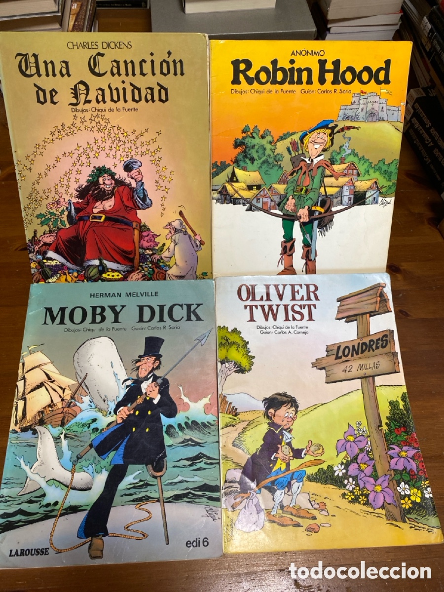 C&oacute;mics: 4 ALBUMES DE CHIQUI DE LA FUENTE. VARIAS EDITORIALES