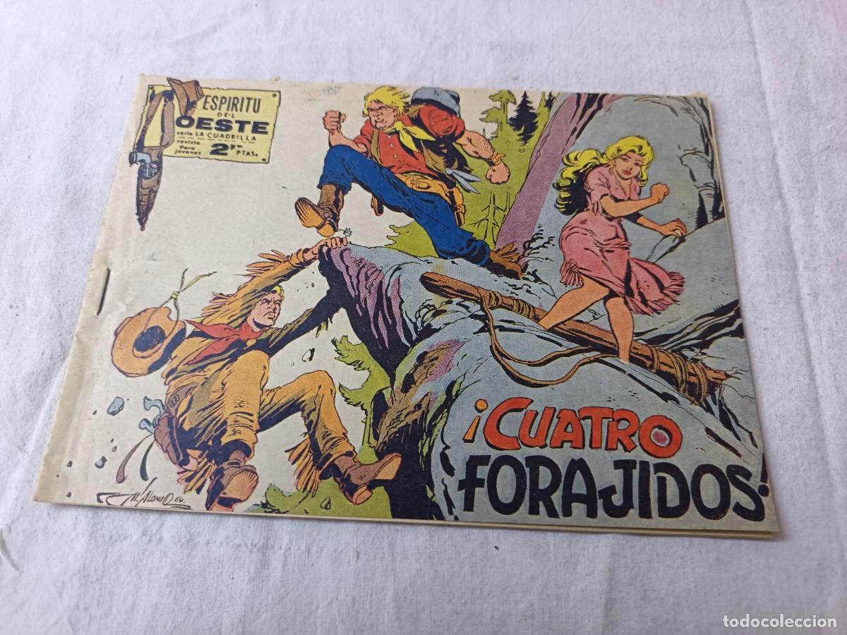 Comics: Comic, Cuatro Forajidos, Esp&iacute;ritu del Oeste, antiguo o vintage