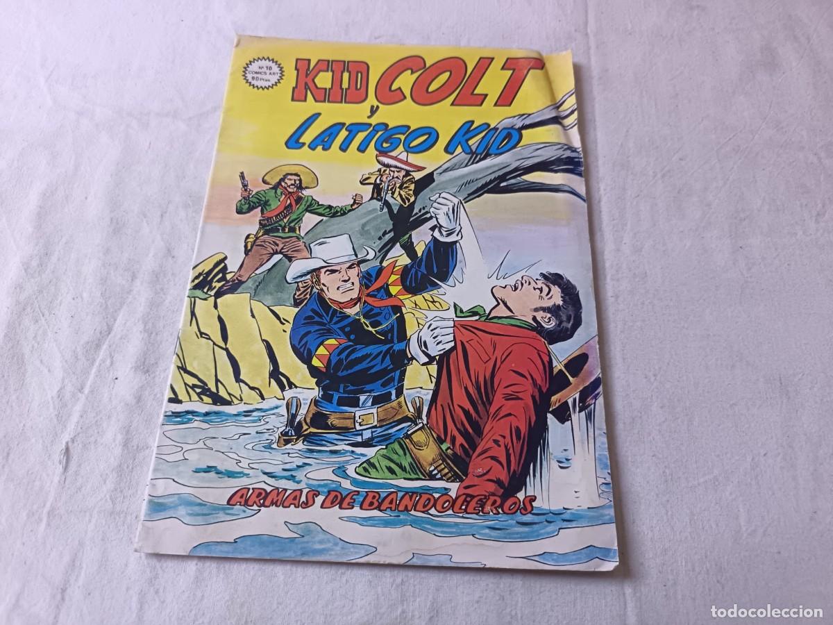 Comics: Comic, Kid Colt y L&aacute;tigo Kid, Armas de Bandoleros, antiguo o vintage
