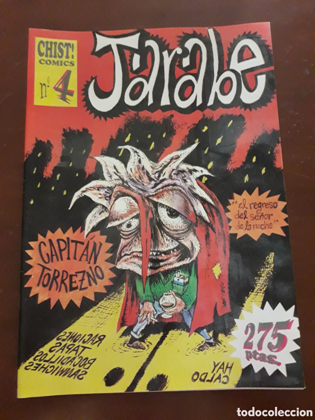 C&oacute;mics: JARABE. N&Uacute;MERO 4. FANZINE. SANTIAGO VALENZUELA. CAPIT&Aacute;N TORREZNO