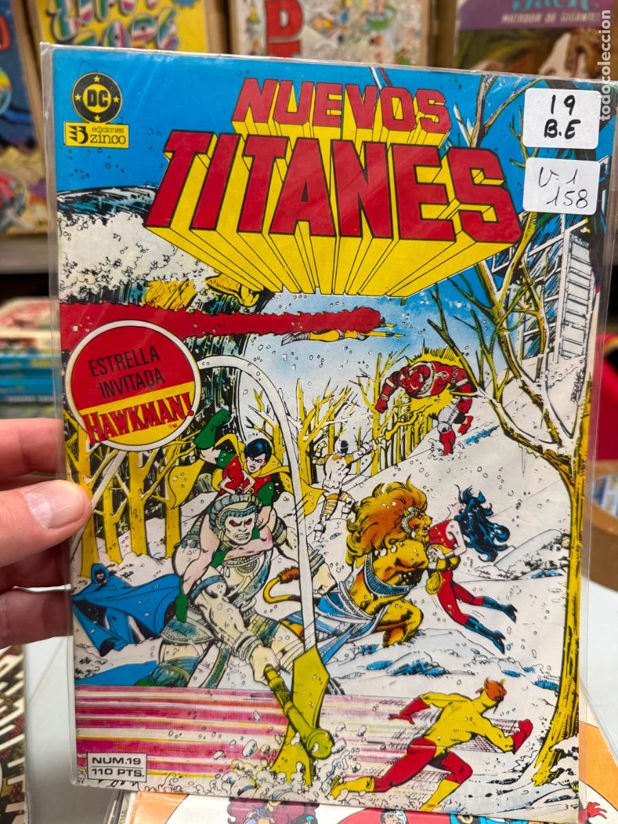 C&oacute;mics: LOS NUEVOS TITANES NUMERO 19