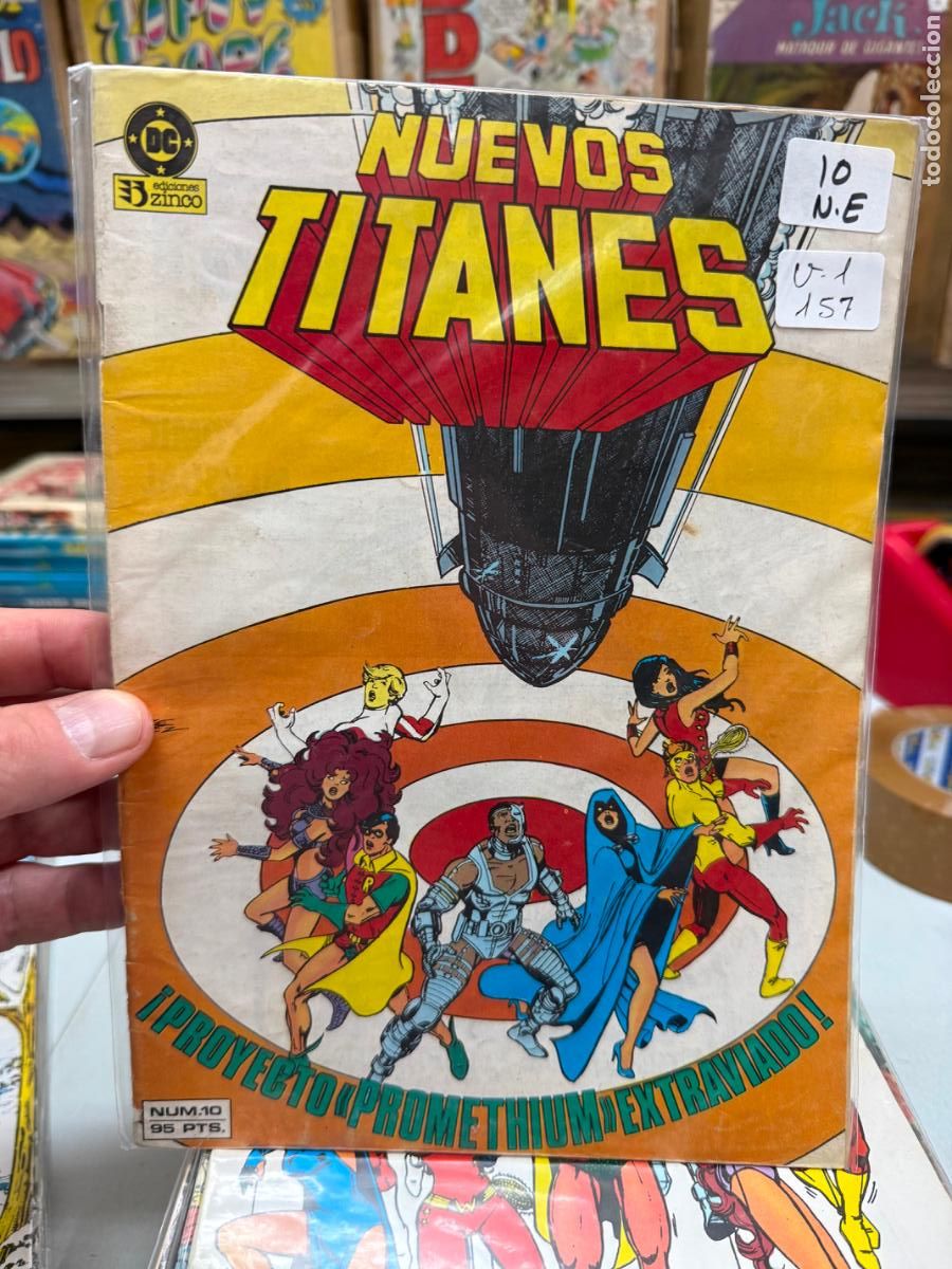 C&oacute;mics: LOS NUEVOS TITANES NUMERO 10