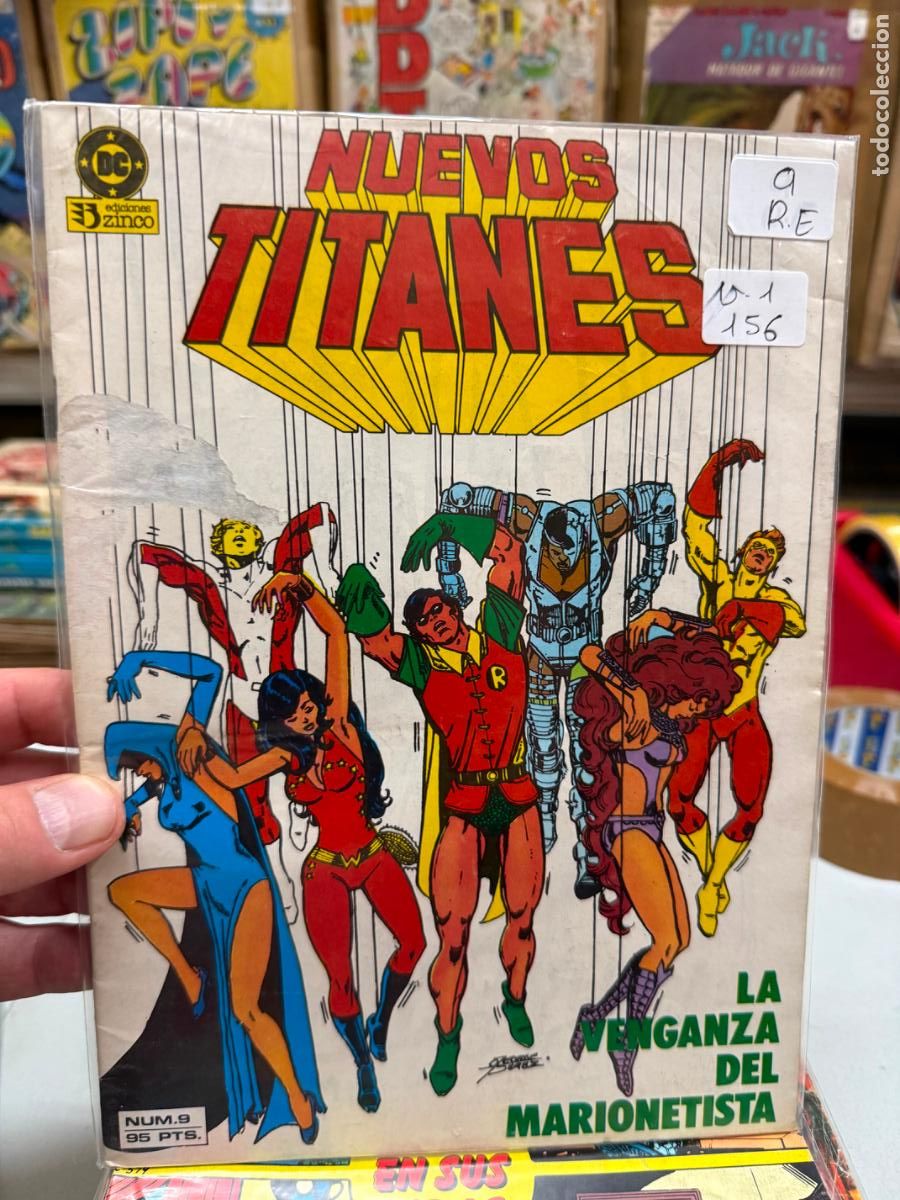 C&oacute;mics: LOS NUEVOS TITANES NUMERO 9
