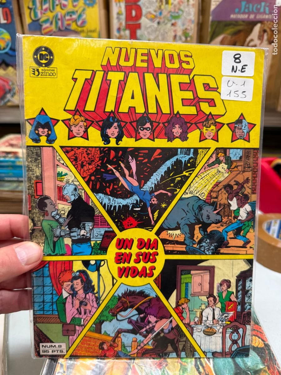 C&oacute;mics: LOS NUEVOS TITANES NUMERO 8
