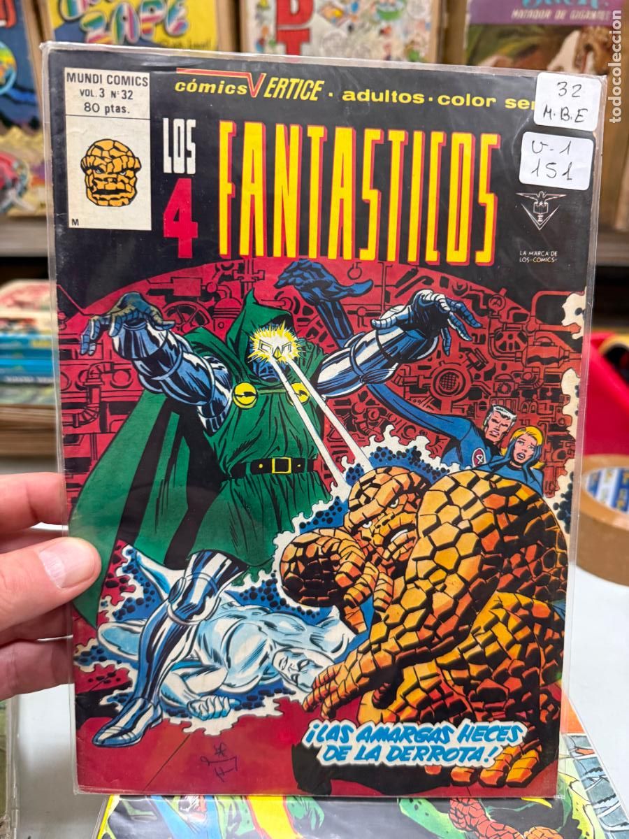 C&oacute;mics: LOS 4 FANTASTICOS VOLUMEN 3 NUMERO 32
