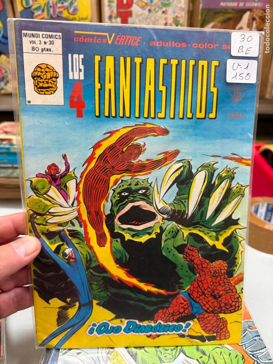 C&oacute;mics: LOS 4 FANTASTICOS VOLUMEN 3 NUMERO 30