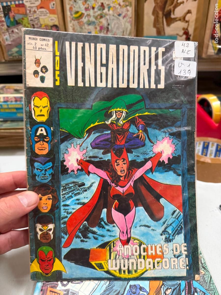 C&oacute;mics: LOS VENGADORES VOLUMEN 2 NUMERO 42