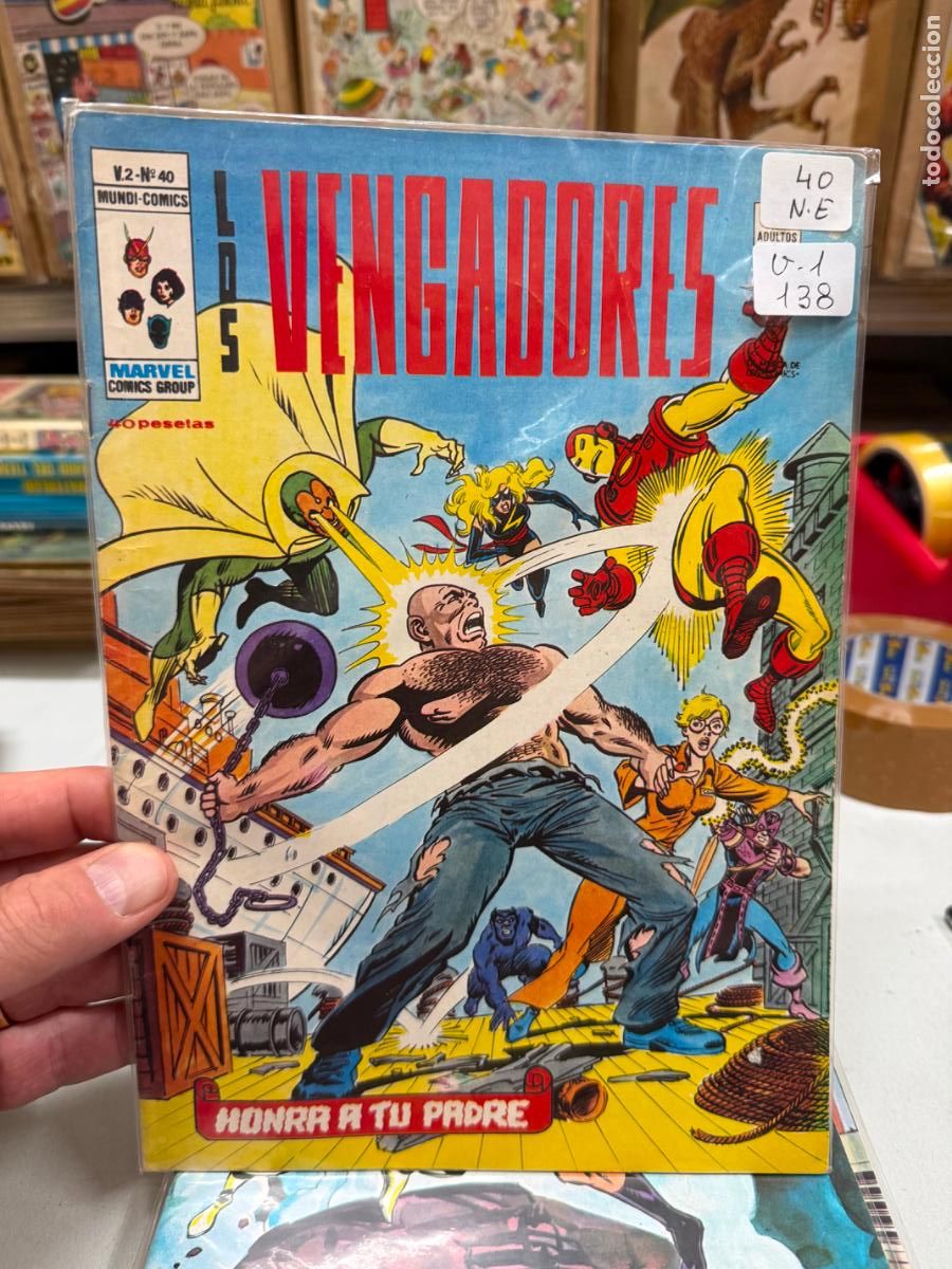 C&oacute;mics: LOS VENGADORES VOLUMEN 2 NUMERO 40