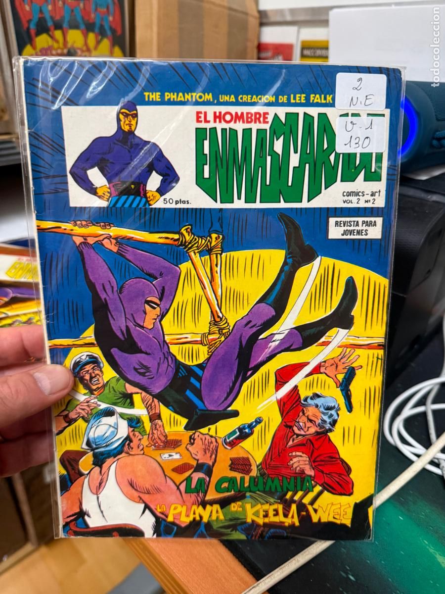 C&oacute;mics: EL HOMBRE ENMASCARADO VOLUMEN 2 NUMERO 2