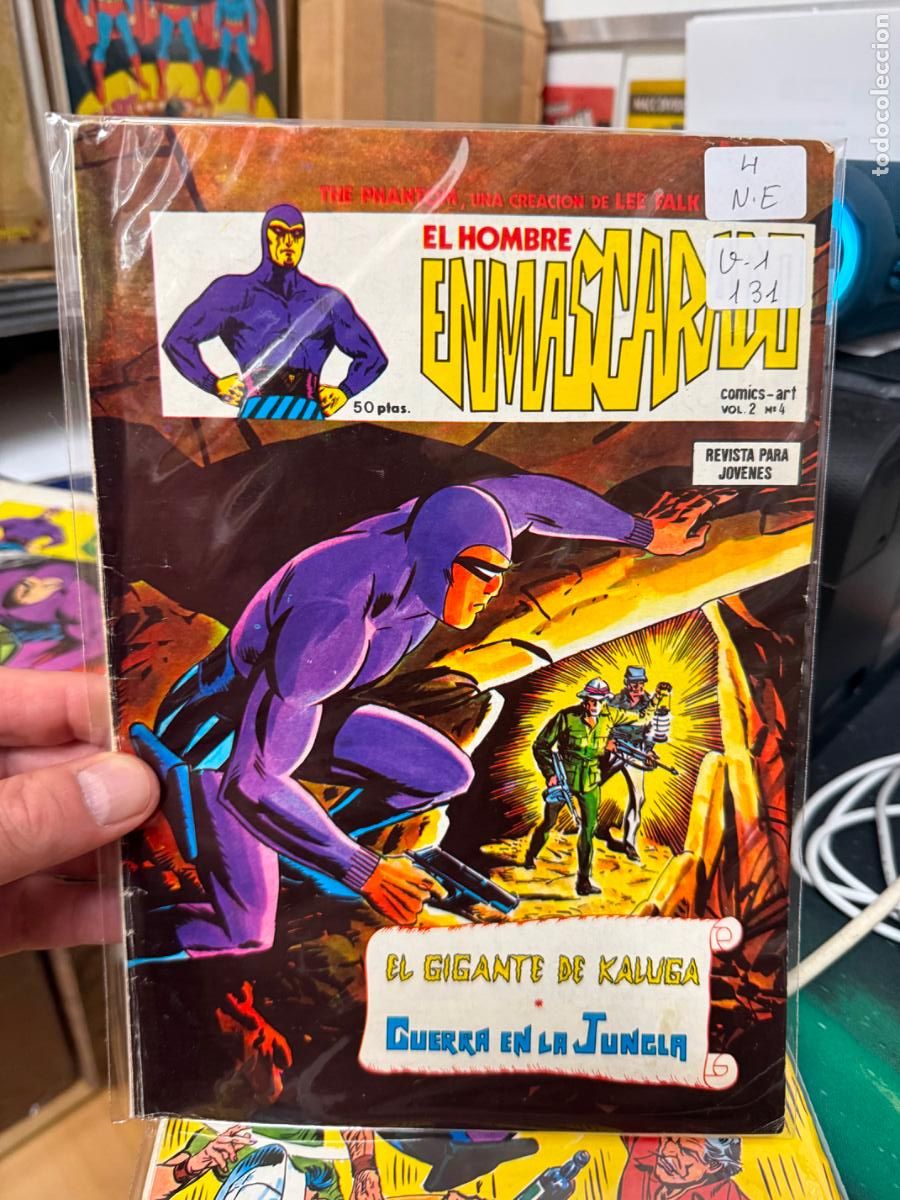 C&oacute;mics: EL HOMBRE ENMASCARADO VOLUMEN 2 NUMERO 4