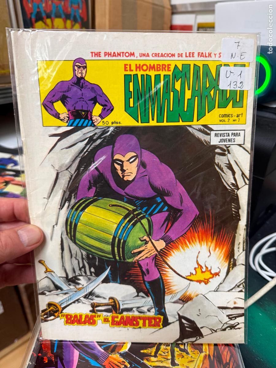 C&oacute;mics: EL HOMBRE ENMASCARADO VOLUMEN 2 NUMERO 7