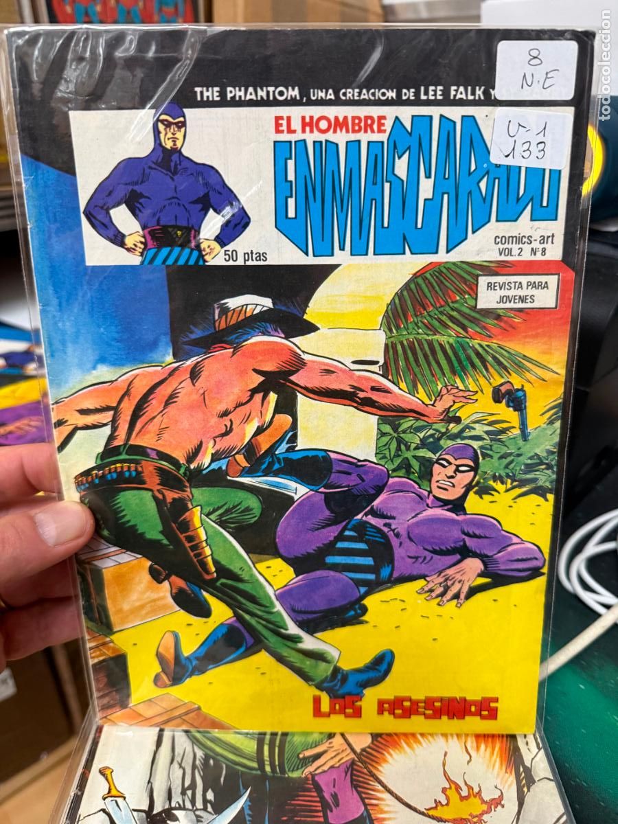 C&oacute;mics: EL HOMBRE ENMASCARADO VOLUMEN 2 NUMERO 8