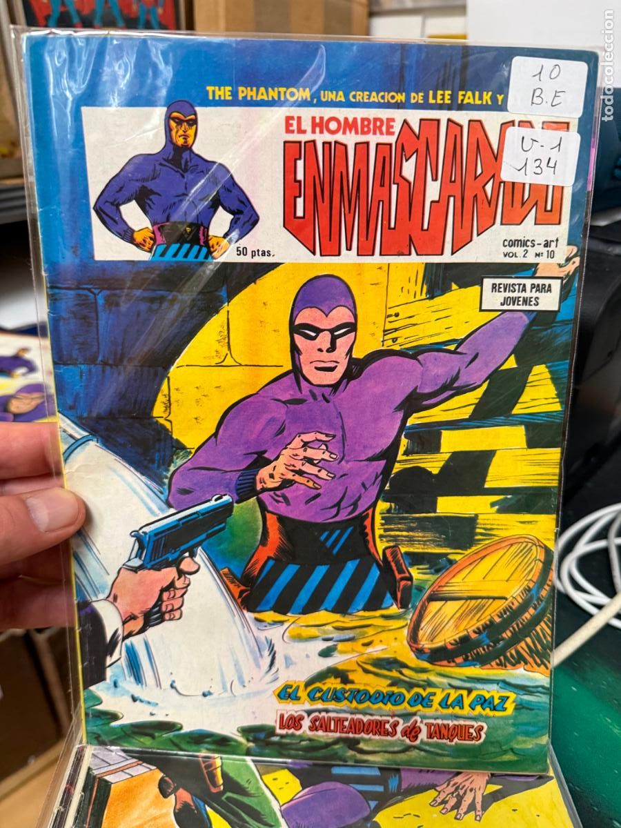 C&oacute;mics: EL HOMBRE ENMASCARADO VOLUMEN 2 NUMERO 10