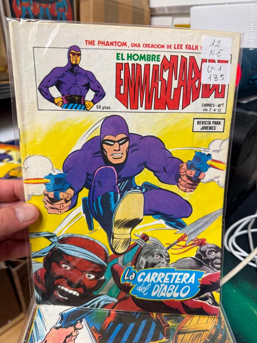C&oacute;mics: EL HOMBRE ENMASCARADO VOLUMEN 2 NUMERO 12