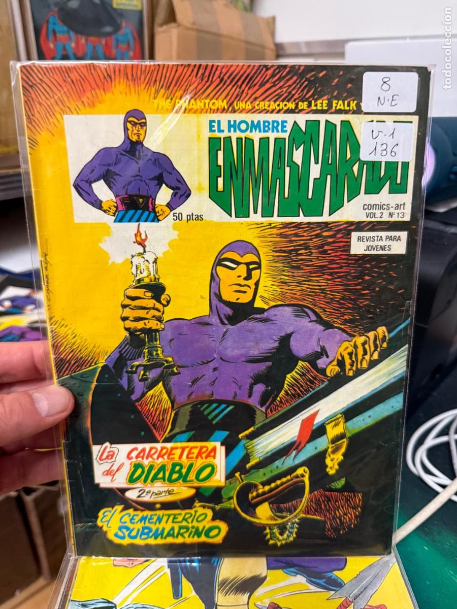 C&oacute;mics: EL HOMBRE ENMASCARADO VOLUMEN 2 NUMERO 8
