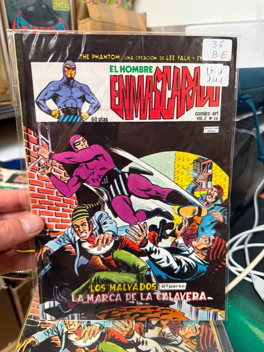 C&oacute;mics: EL HOMBRE ENMASCARADO VOLUMEN 2 NUMERO 36
