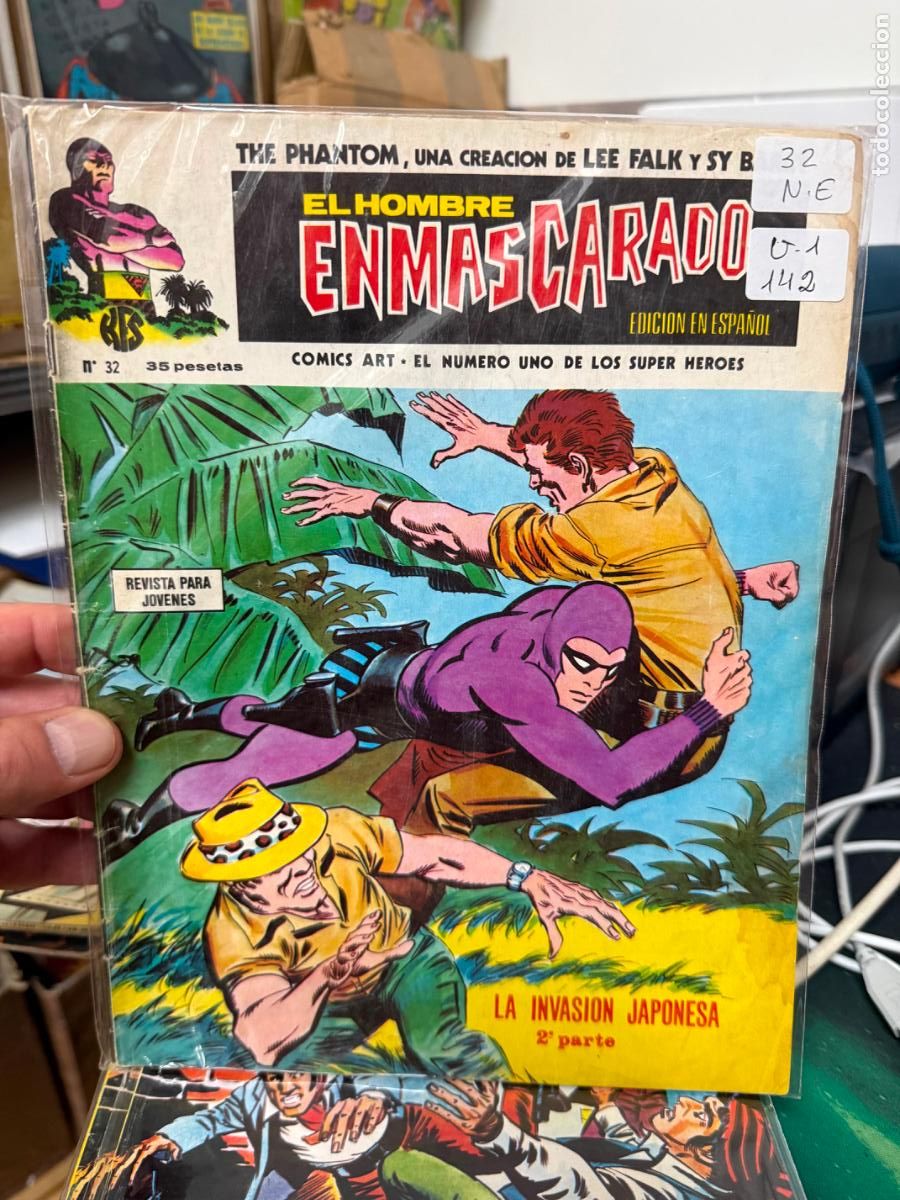 C&oacute;mics: EL HOMBRE ENMASCARADO VOLUMEN 1 NUMERO 32