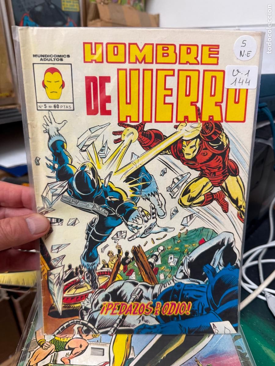 C&oacute;mics: EL HOMBRE DE HIERRO MUNDICOMICS NUMERO 5
