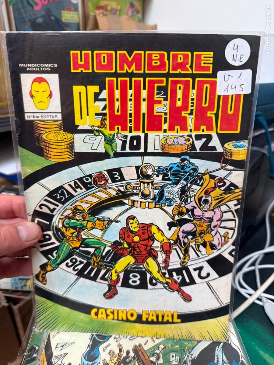 C&oacute;mics: EL HOMBRE DE HIERRO MUNDICOMICS NUMERO 4 - Foto 1