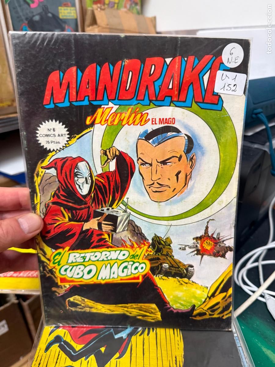 C&oacute;mics: MANDRAKE MUNDICOMICS NUMERO 6