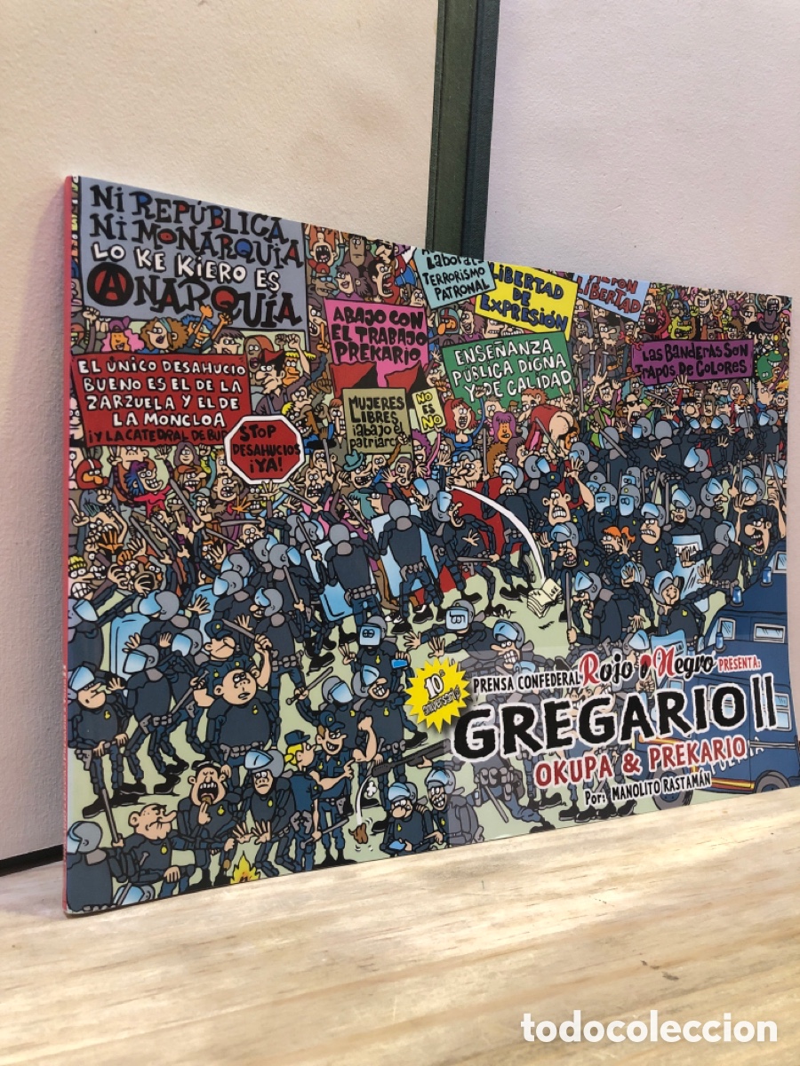Comics: Gregario II Okupa & Prekario - Manolito Rastam&aacute;n