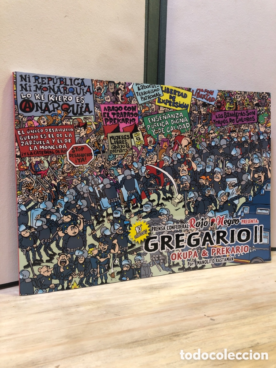Comics: Gregario II Okupa y Prekario - Manolito Rastam&aacute;n