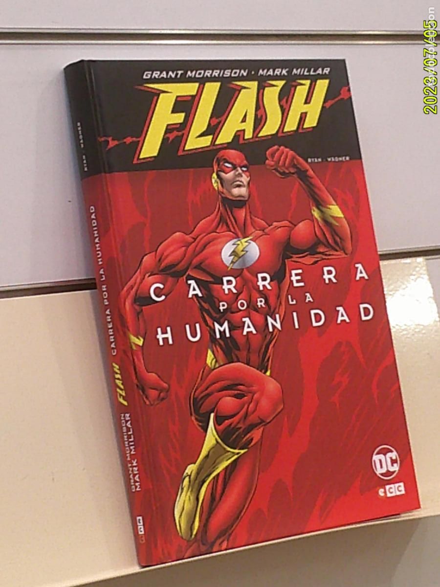 C&oacute;mics: FLASH CARRERA POR LA HUMANIDAD GRANT MORRISON TOMO TAPA DURA DC - ECC OFERTA (ANTES 31,50&euro;)