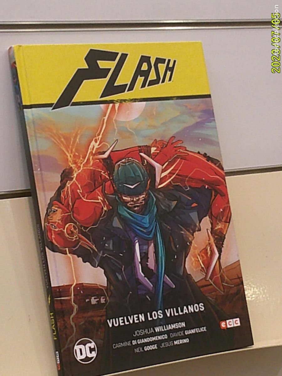 C&oacute;mics: FLASH VOL. 3 VUELVEN LOS VILLANOS TOMO TAPA DURA DC - ECC OFERTA (ANTES 19,95&euro;)
