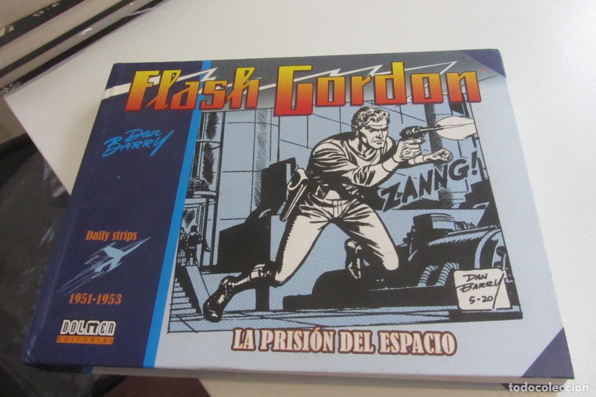 C&oacute;mics: FLASH GORDON DAILY STRIPS 1951 1953 LA PRISION DEL ESPACIO DOLMEN DAN BARRY TAPA DURA