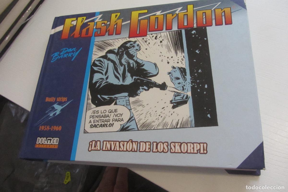 C&oacute;mics: FLASH GORDON DAILY STRIPS 1958 1960 LA INVASION DE LOS SKORPI DOLMEN DAN BARRY TAPA DURA