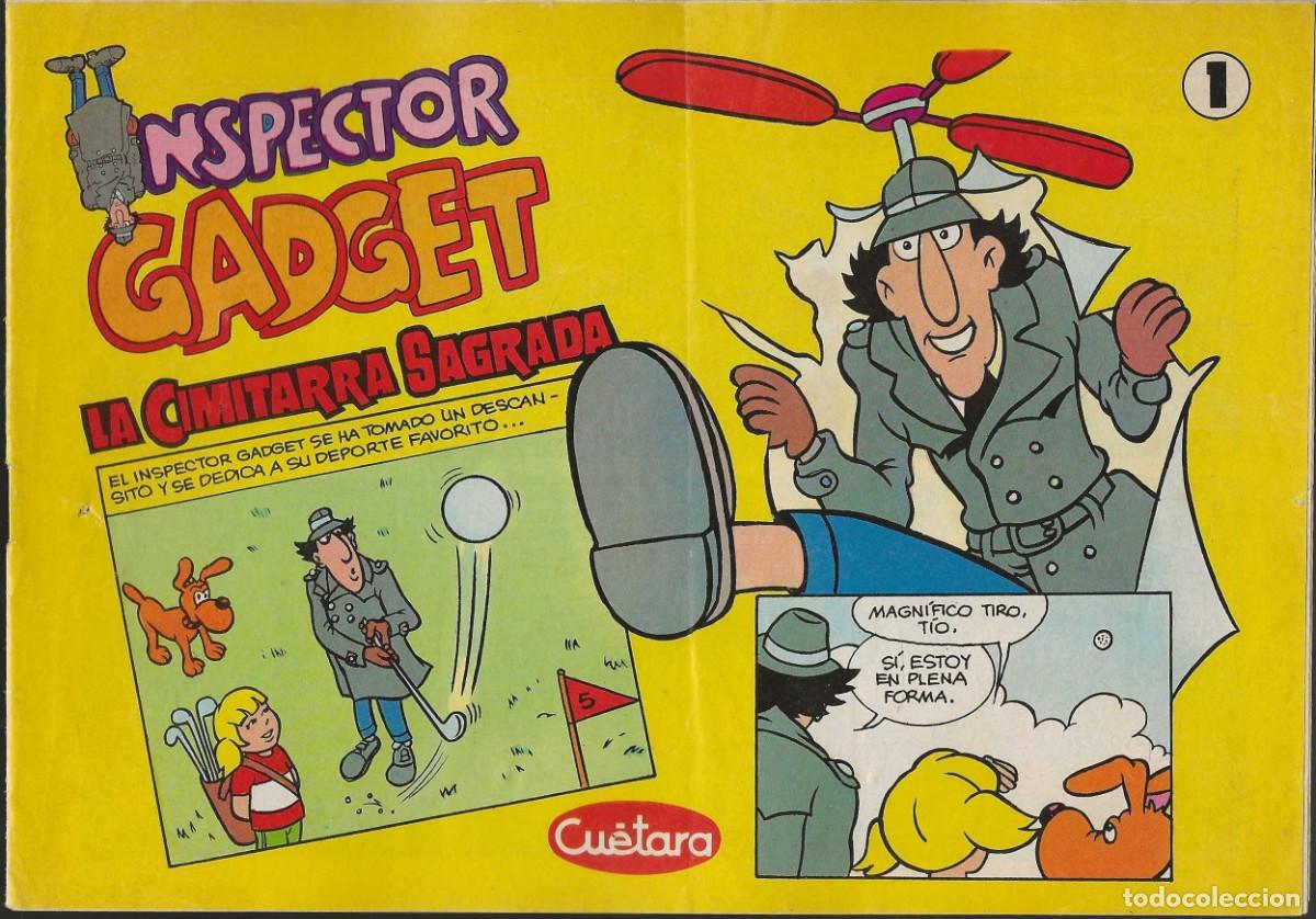 C&oacute;mics: CUETARA -- INSPECTOR GADGET -- LA CIMITARRA SAGRADA