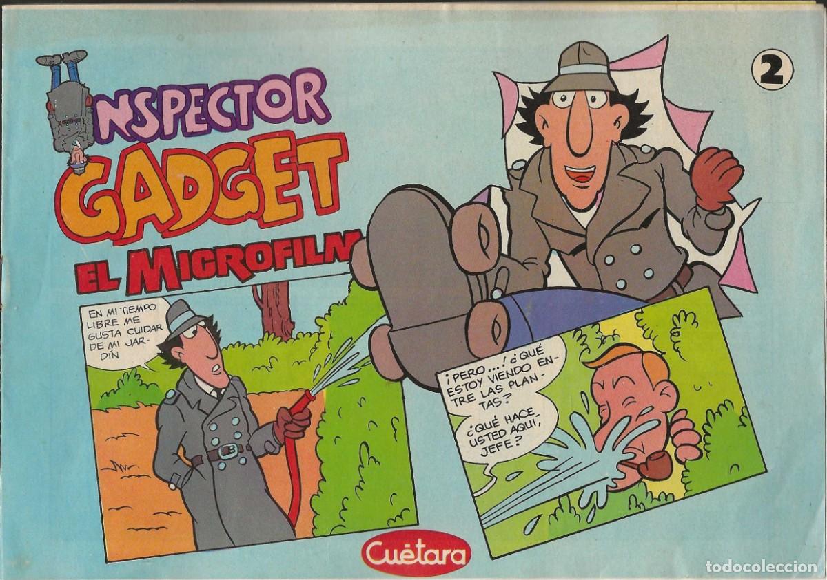 C&oacute;mics: CUETARA -- INSPECTOR GADGET -- EL MICROFILM