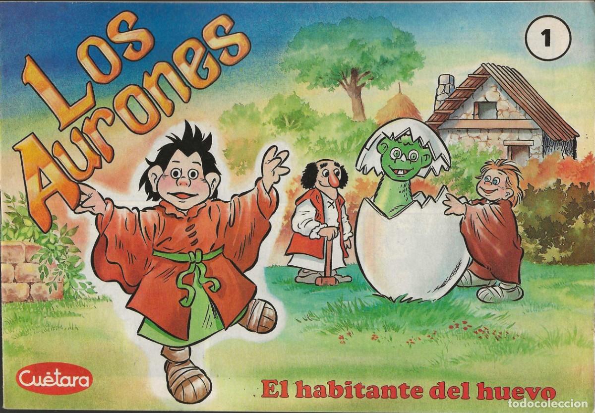 C&oacute;mics: CUETARA --LOS AURONES -- EL HABITANTE DEL HUEVO