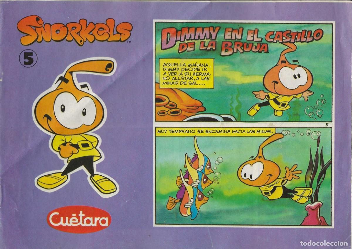 C&oacute;mics: CUETARA -- SNORKELS -- DIMMY EN EL CASTILLO DE LA BRUJA
