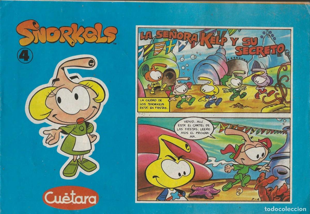 C&oacute;mics: CUETARA -- SNORKELS -- LA SE&Ntilde;ORA KELP Y SU SECRETO