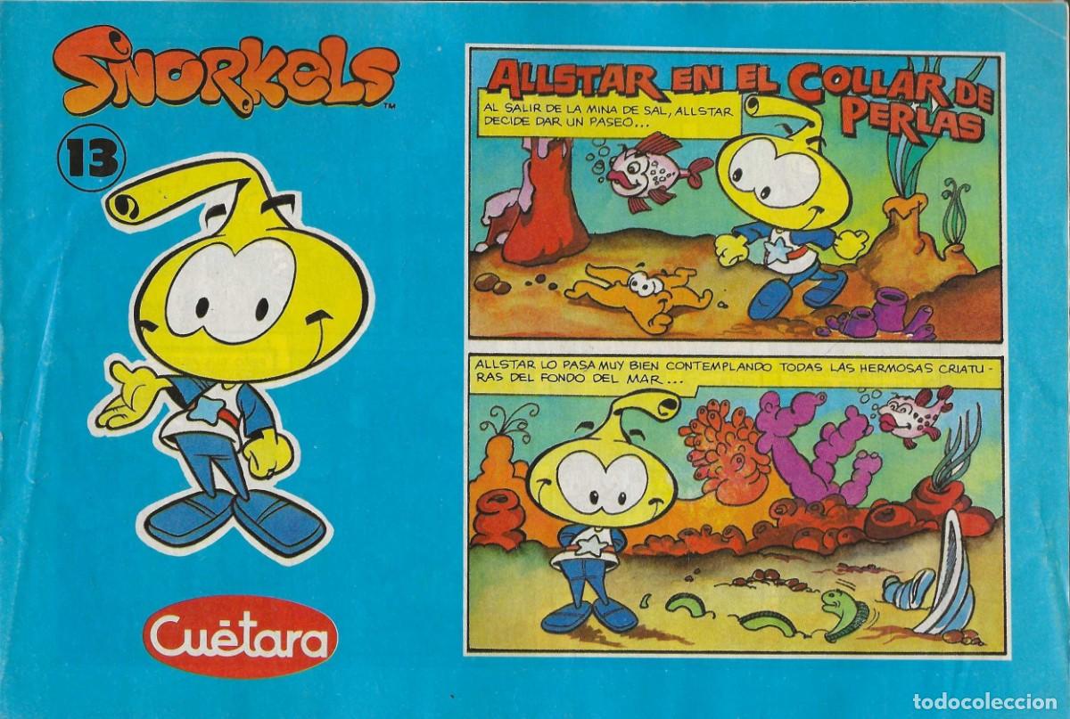 Comics: CUETARA -- SNORKELS -- ALLSTAR EN EL COLLAR DE PERLAS