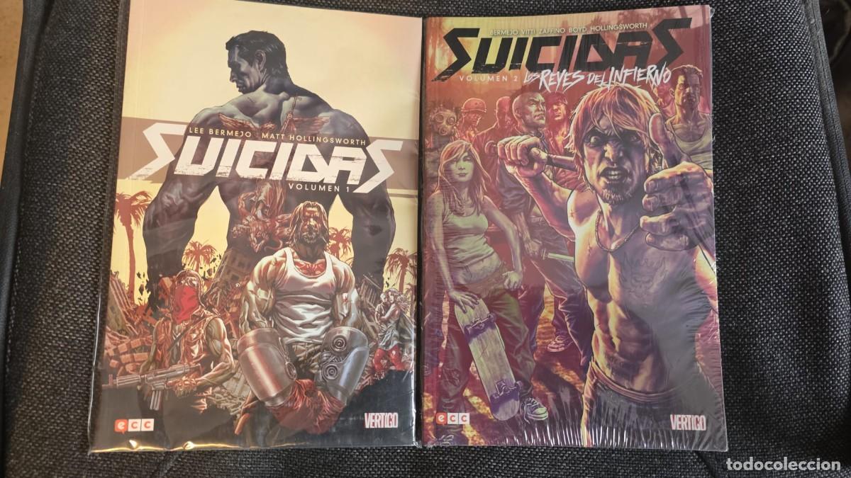 C&oacute;mics: SUICIDAS DE LEE BERMEJO (OBRA COMPLETA 2 TOMOS) - ECC
