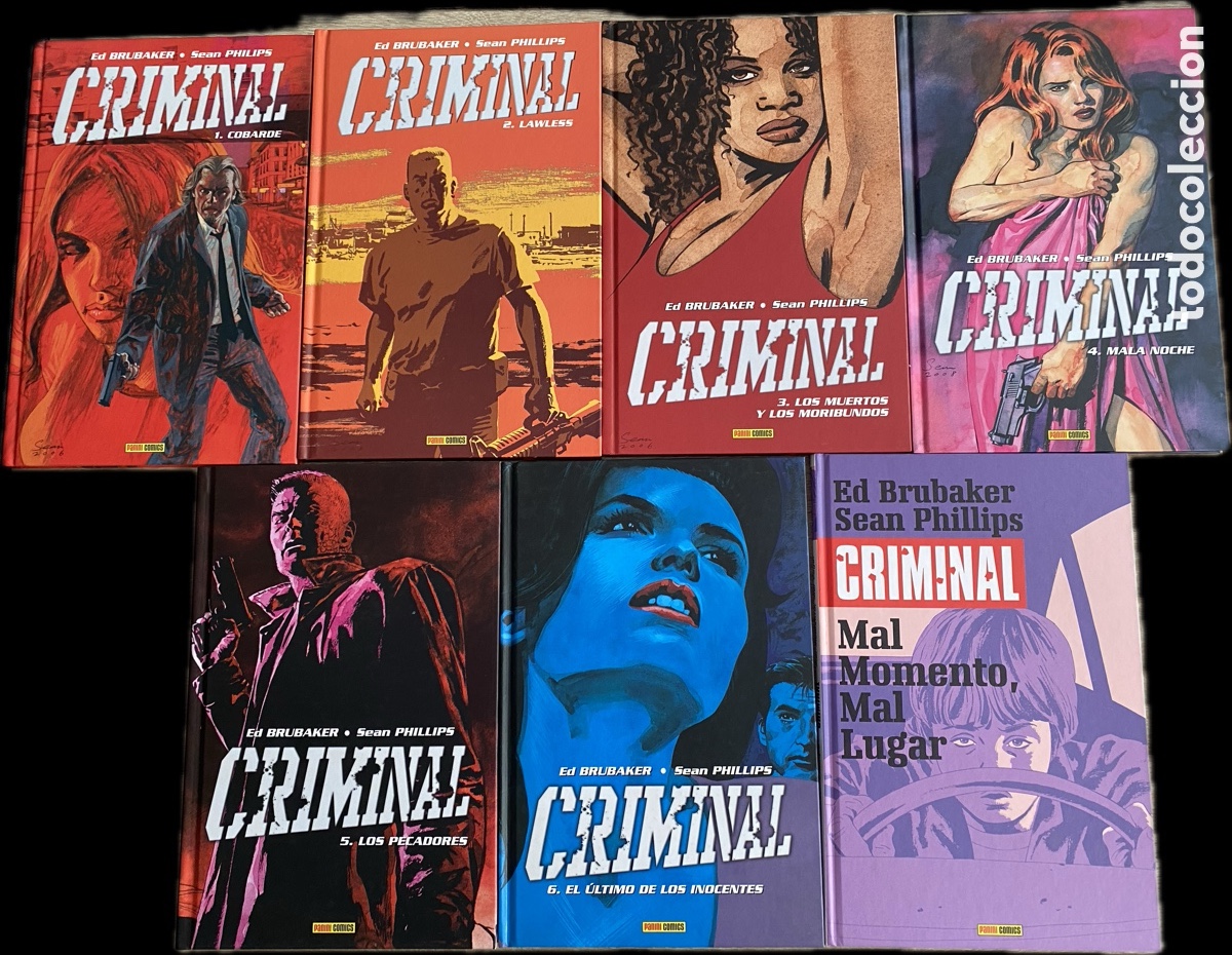 C&oacute;mics: Criminal-Ed Brubaker, Sean Phillips-completa