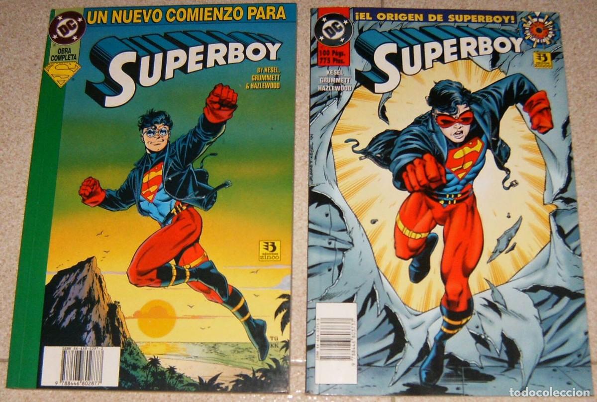 C&oacute;mics: SUPERBOY Ed. Zinco. 1 y 2 TOMOS