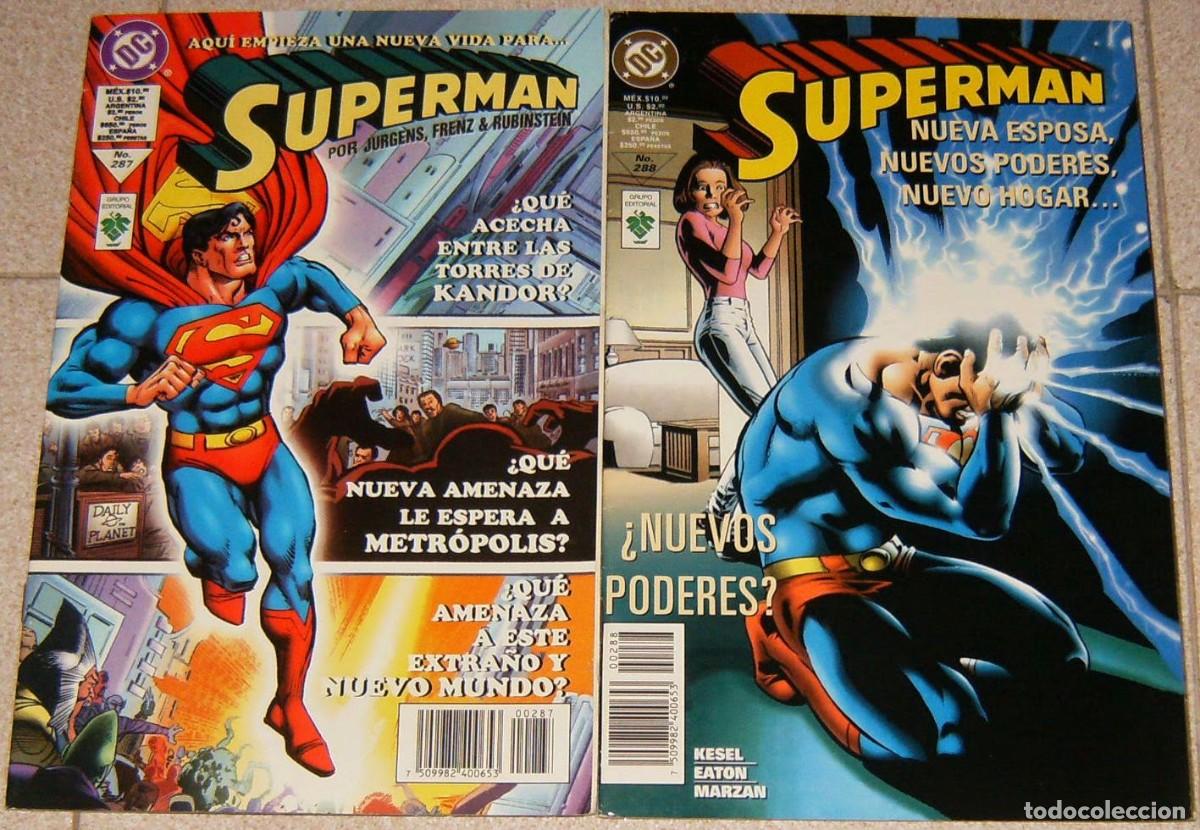 C&oacute;mics: SUPERMAN Ediciones Vip N&ordm;s 287 288 NUMEROS SUELTOS