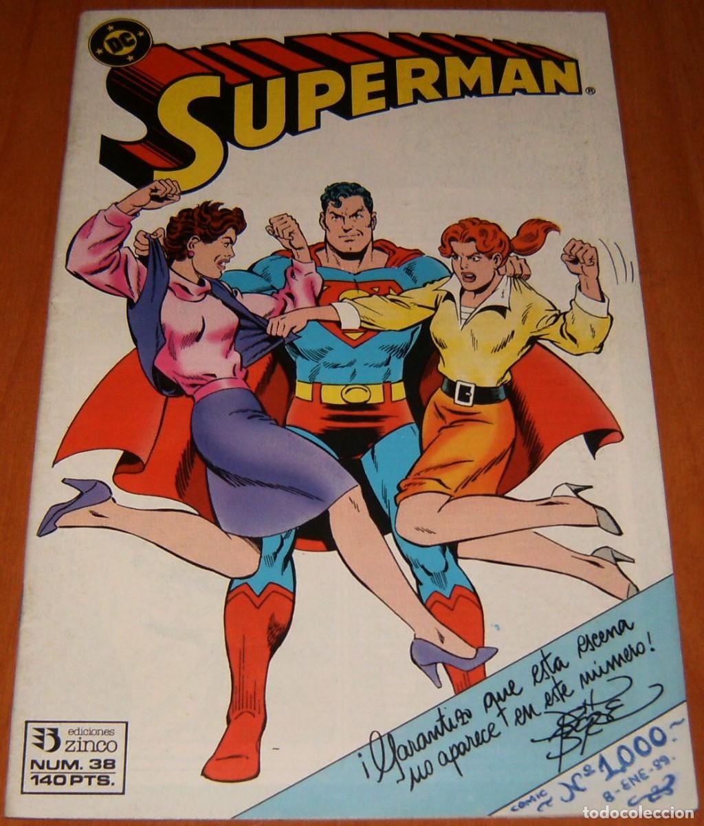 C&oacute;mics: SUPERMAN Vol.2 Ediciones Zinco N&ordm; 38 NUMERO SUELTO - Foto 1