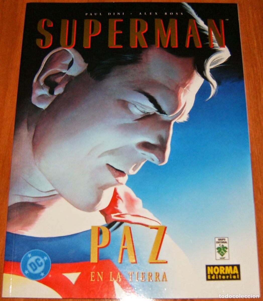 C&oacute;mics: SUPERMAN PAZ EN LA TIERRA (Gran Formato) por PAUL DINI y ALEX ROSS Norma y FACS&Iacute;MIL ACTION C&Oacute;MICS 1