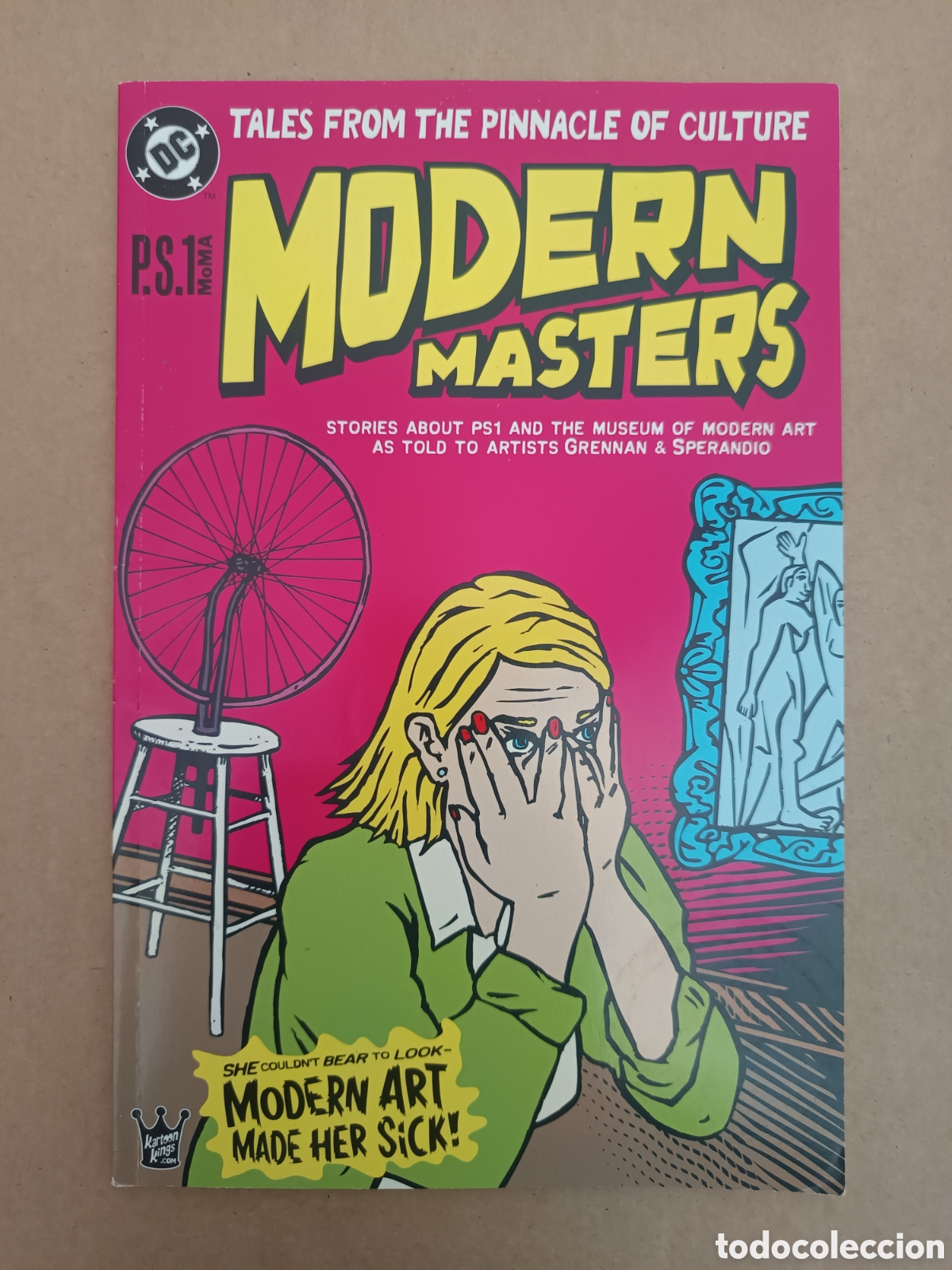 C&oacute;mics: {&deg;_&deg;} Modern Masters (DC Comics, 2001). Por Simon Grennan y Christopher Sperandio. &iexcl;&Uacute;nico en TC!