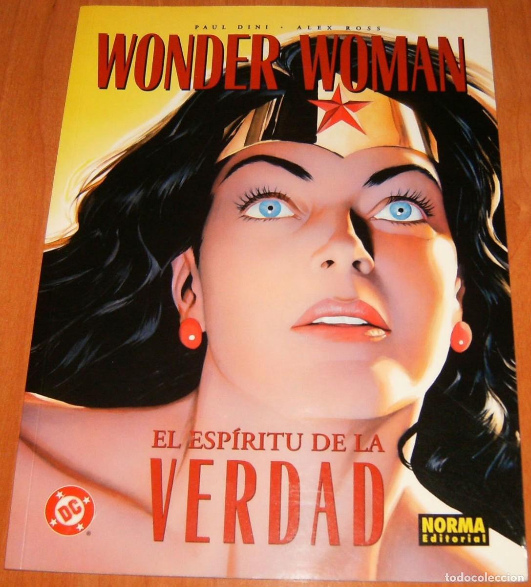 C&oacute;mics: WONDER WOMAN EL ESPIRITU DE LA VERDAD (Gran Formato) por PAUL DINI y ALEX ROSS Norma ESPECIAL UNICO