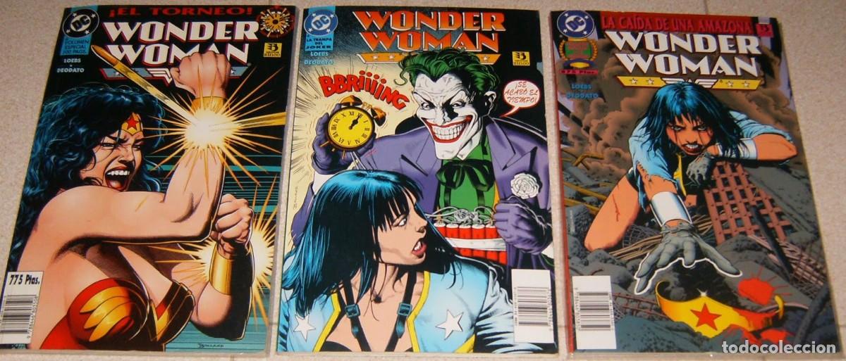 C&oacute;mics: WONDER WOMAN Vol.2 Ediciones Zinco. TOMOS 1 2 3 LOTE